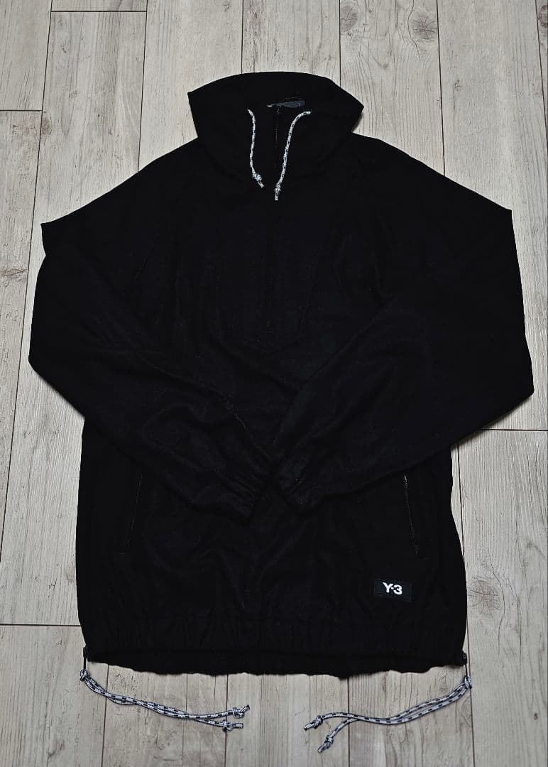 未使用品! y-3 wool flannel half zip Sサイズ