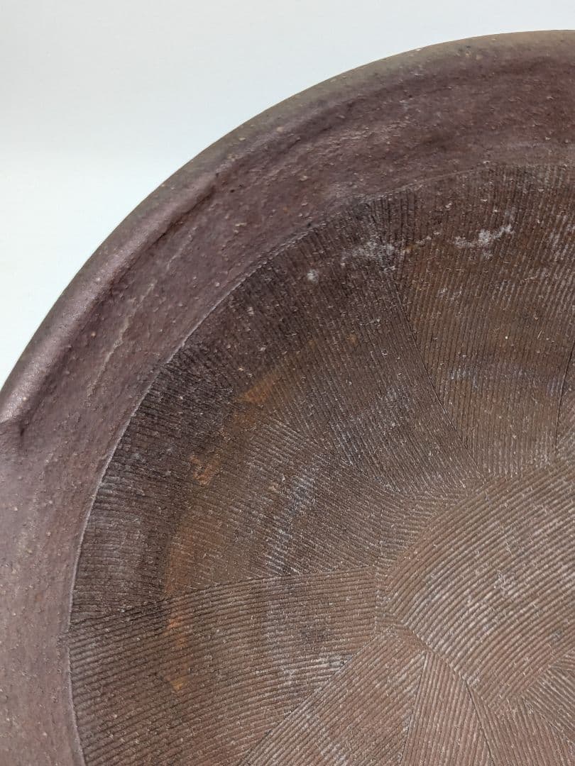 明治～昭和初期 備前焼 擂鉢 すり鉢 食器 容器 花器 フラワーベース 水盤