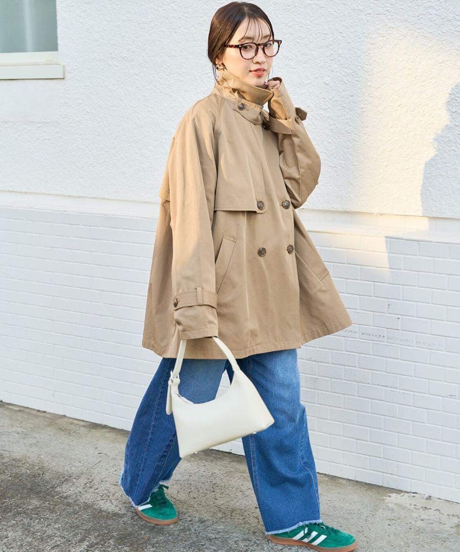 【美品】FREAK'S STORE ショート トレンチコート