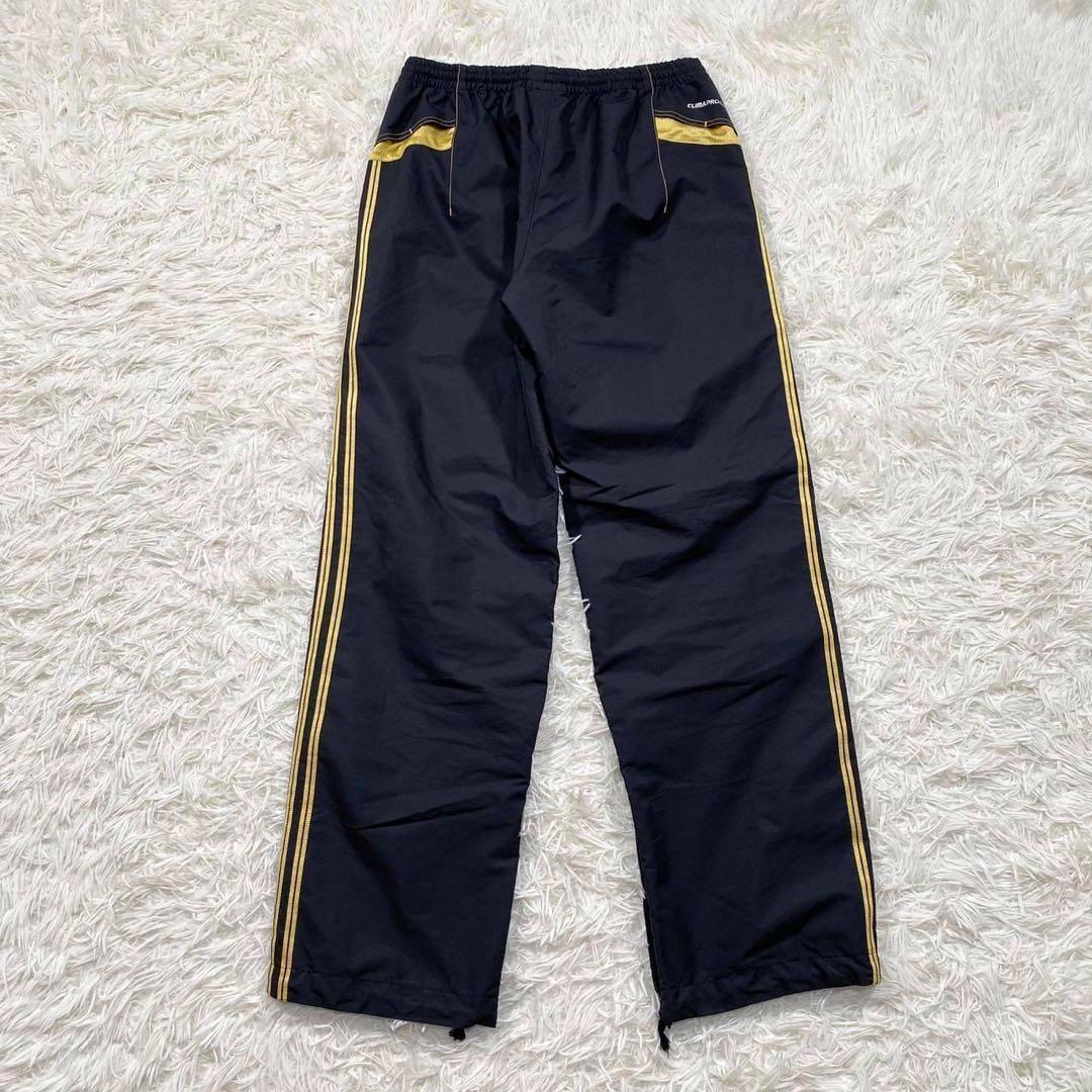 71【美品】アディダス プレミアム ジャージ セットアップ 黒 金 M