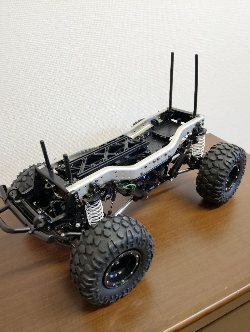 s*n様 タミヤRC CR-01シャーシ 完成品　ベース　ロックソッカー