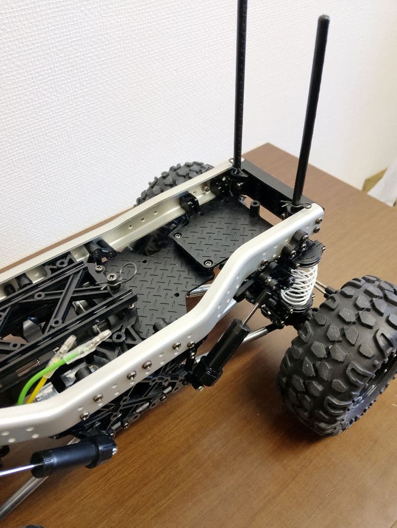 s*n様 タミヤRC CR-01シャーシ 完成品　ベース　ロックソッカー