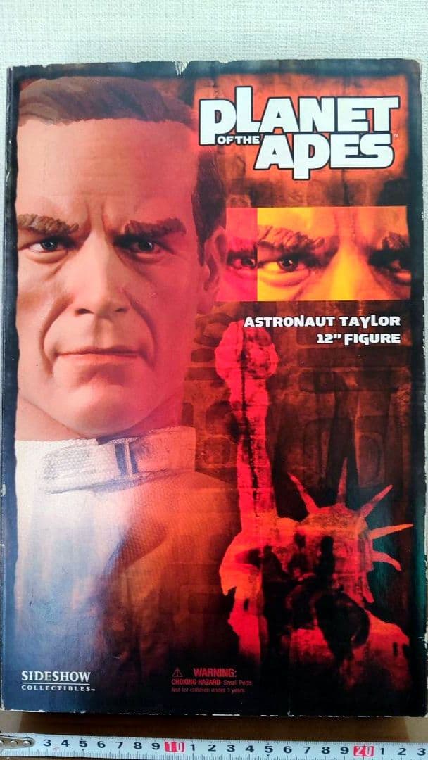 Sideshow.映画[猿の惑星(主人公テイラー )]1/6希少品!