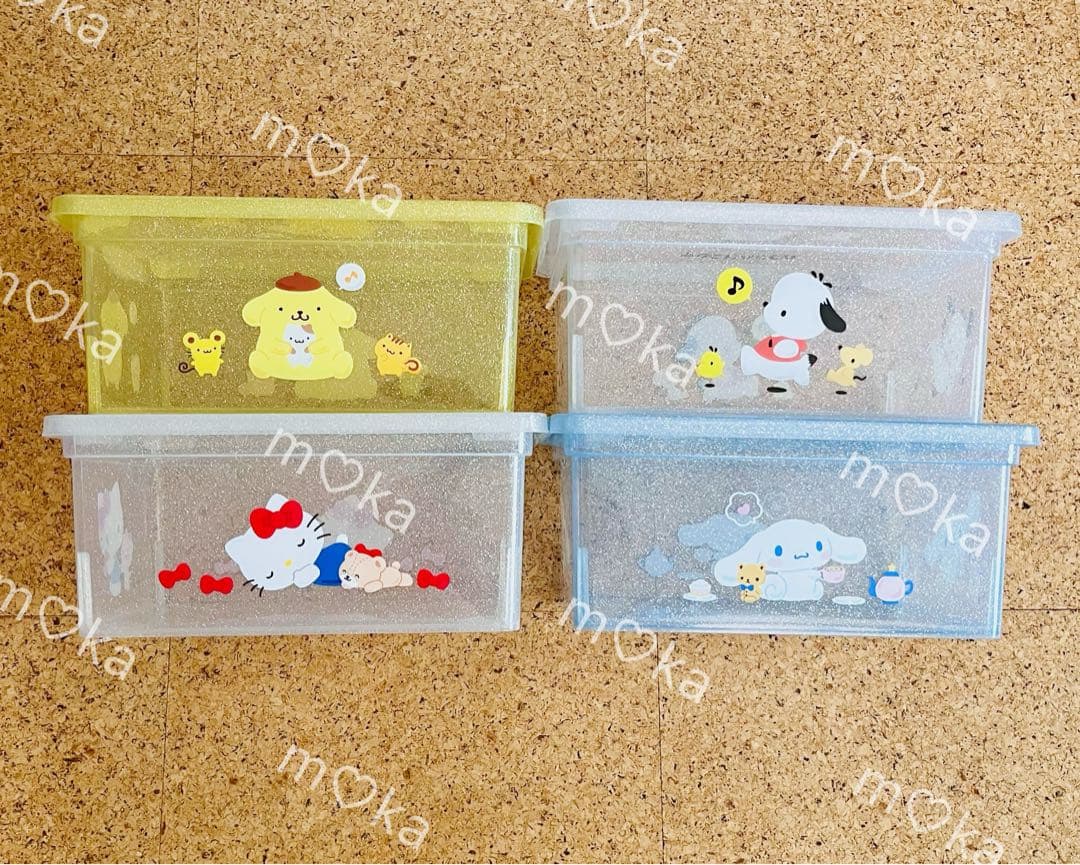 収納ケースS サンリオ ポムポムプリン ポチャッコ ハローキティ シナモロール