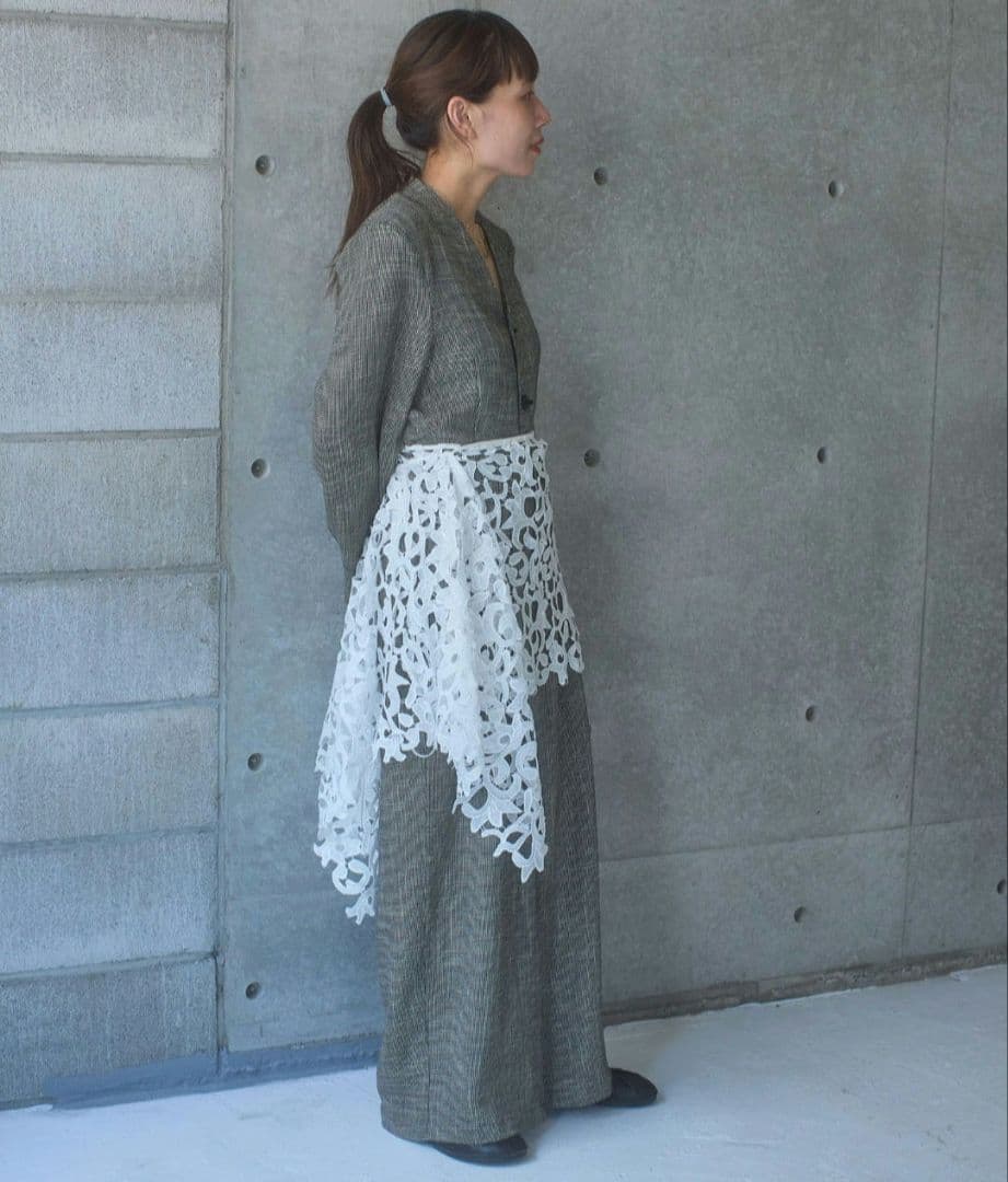 小物 Pasterip Battenberg lace multiway scarf