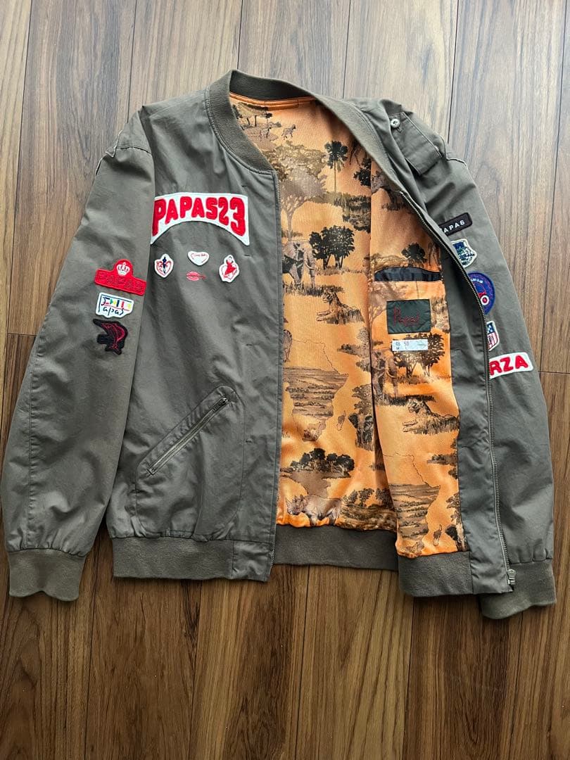 PAPAS VETERAN CAR CLUB パパス ジャンパー ミッレ L