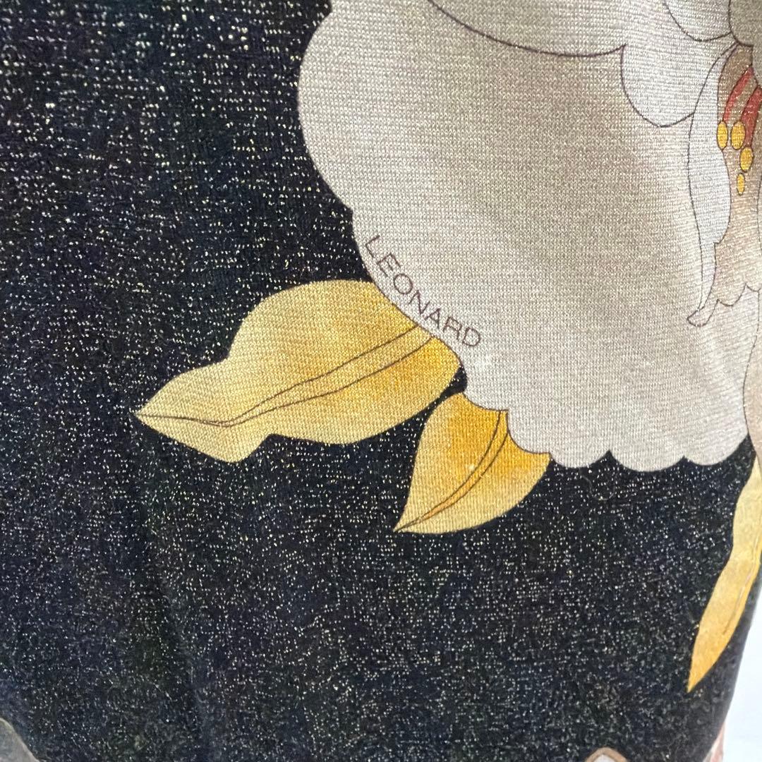 LEONARD 花柄 半袖Tシャツ LLサイズ