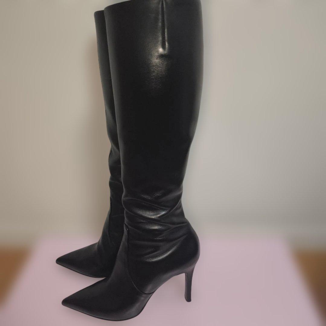 【超美品】DIANA美シルエットロングブーツ 25.0cm