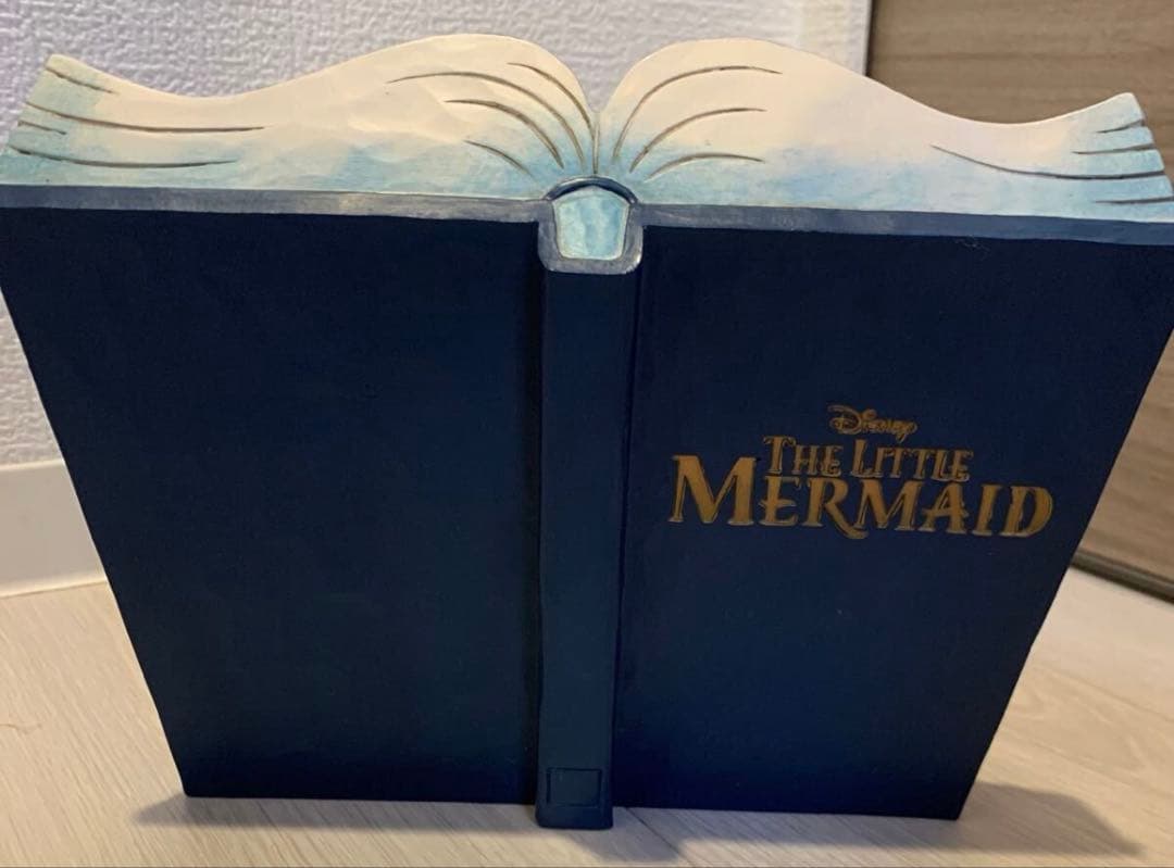 フィギュア ディズニー アリエル　木彫り　The little mermaid