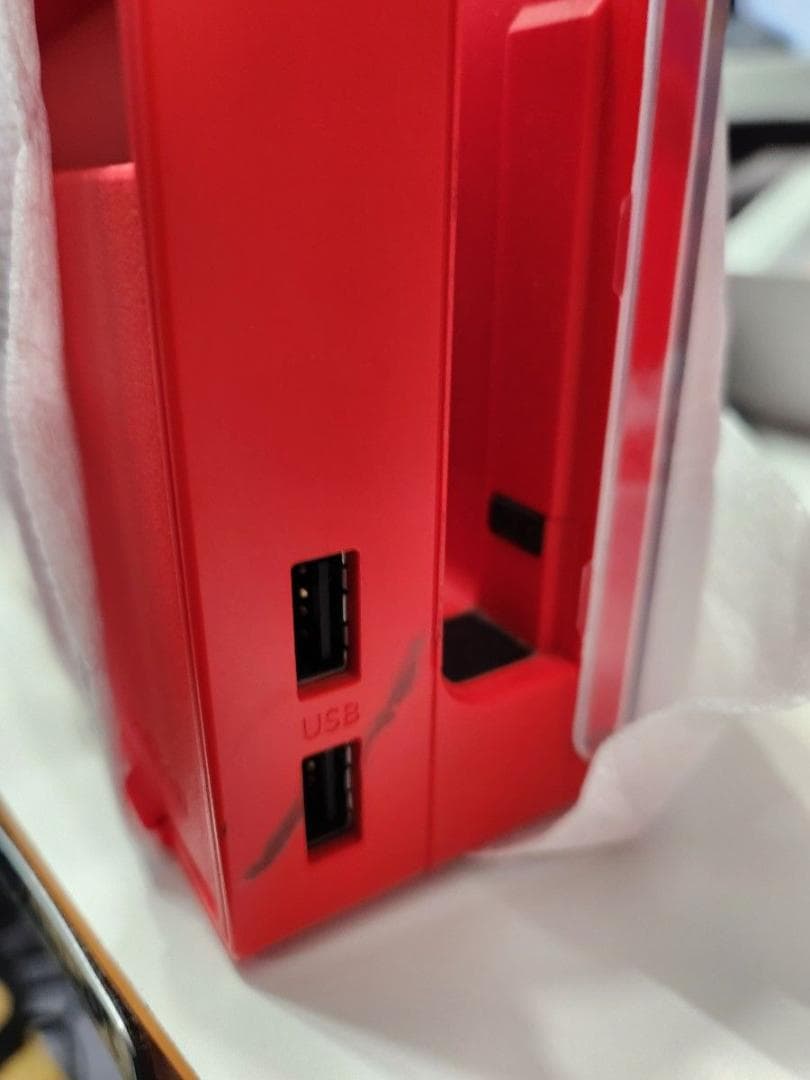 付属品完備 Nintendo Switch マリオレッド×ブルー セット