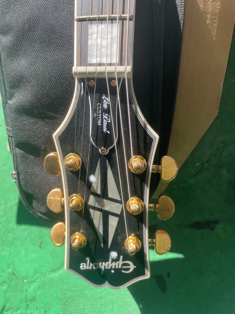 Epiphone Les Paul Custom ブラック動作未確認ジャンク扱い