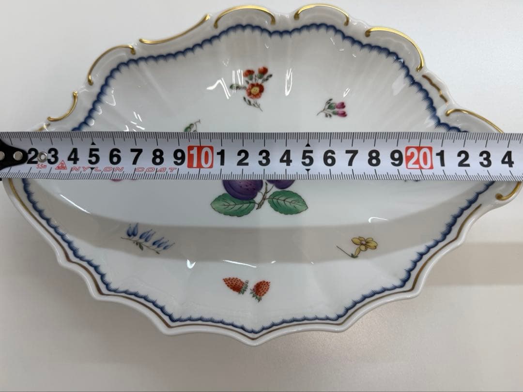 リチャードジノリ プレート 花柄 陶器 イタリア製 未使用
