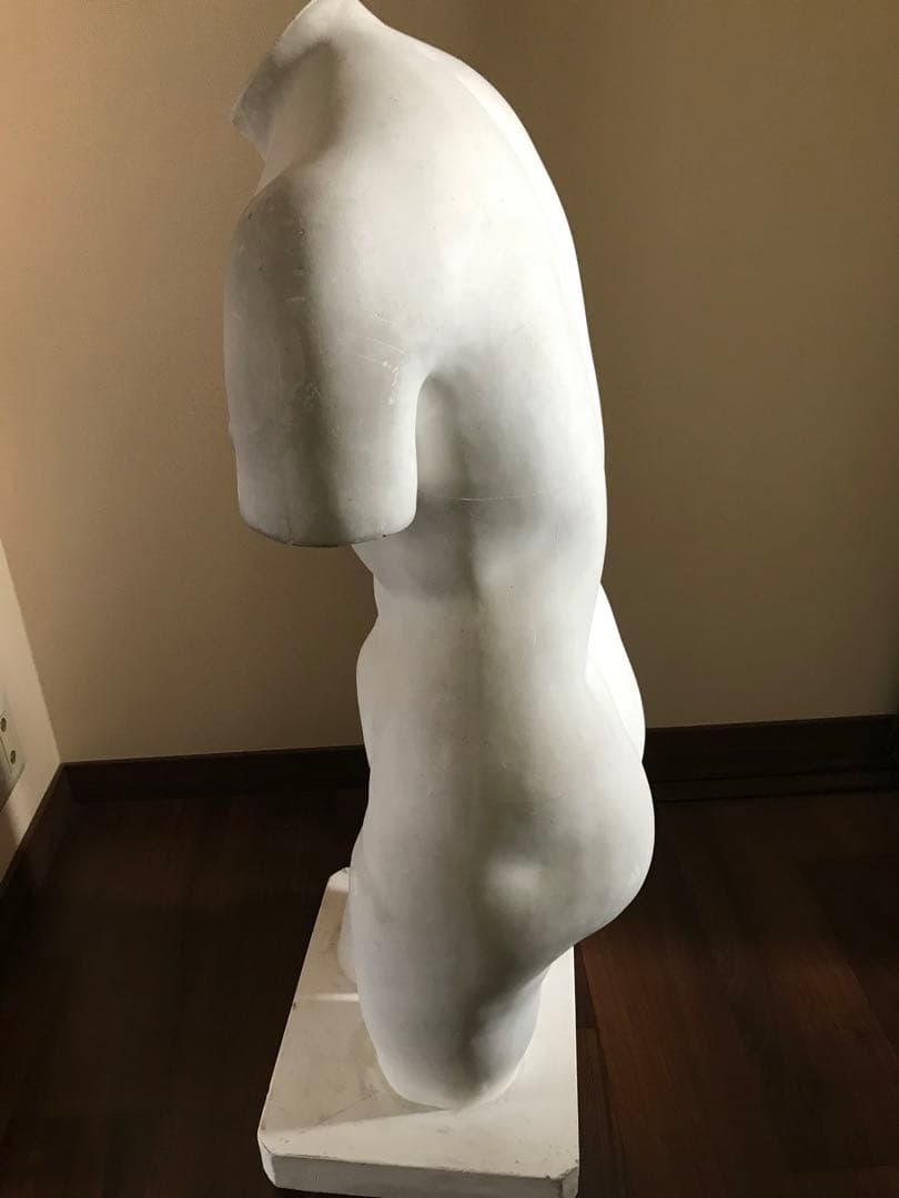 石膏像　トルソー　女子（大）91cm 裸婦　半身像