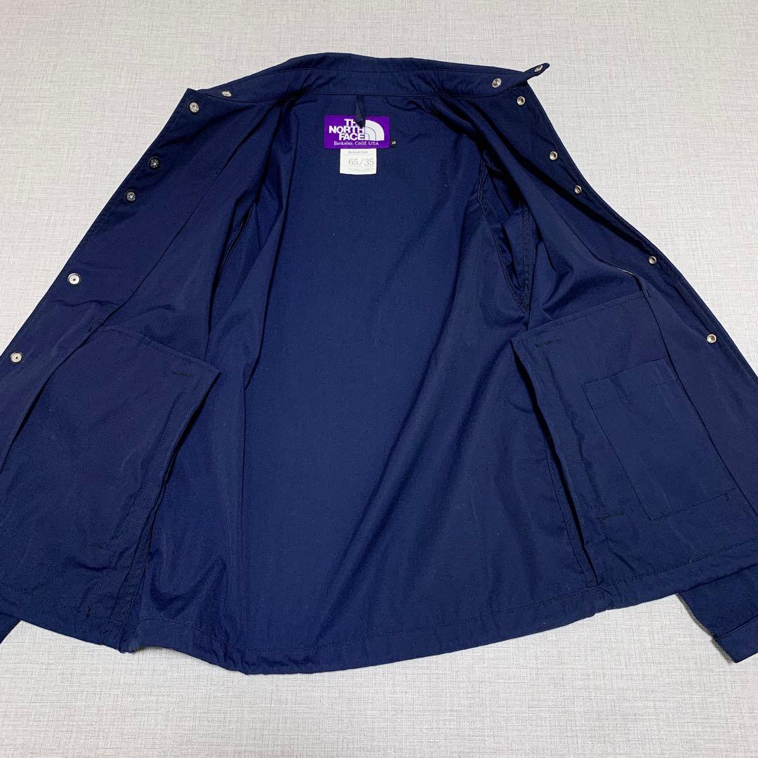 ノースフェイス パープルレーベル コーチジャケット アウター ネイビー S