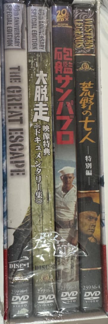 値下げ　スティーブ・マックィーン ＤＶＤコレクションＢＯＸ