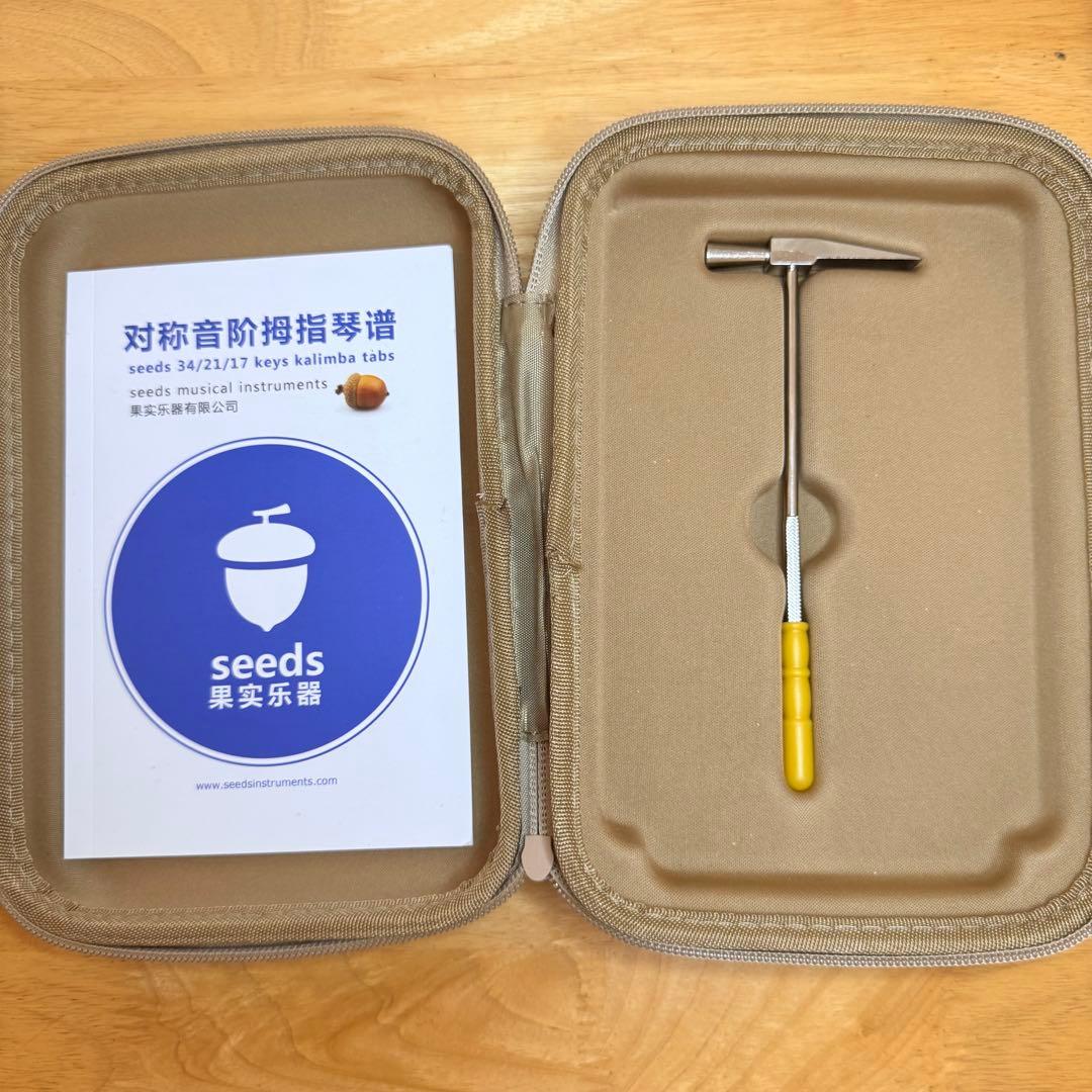 SEEDS 34音木製カリンバ