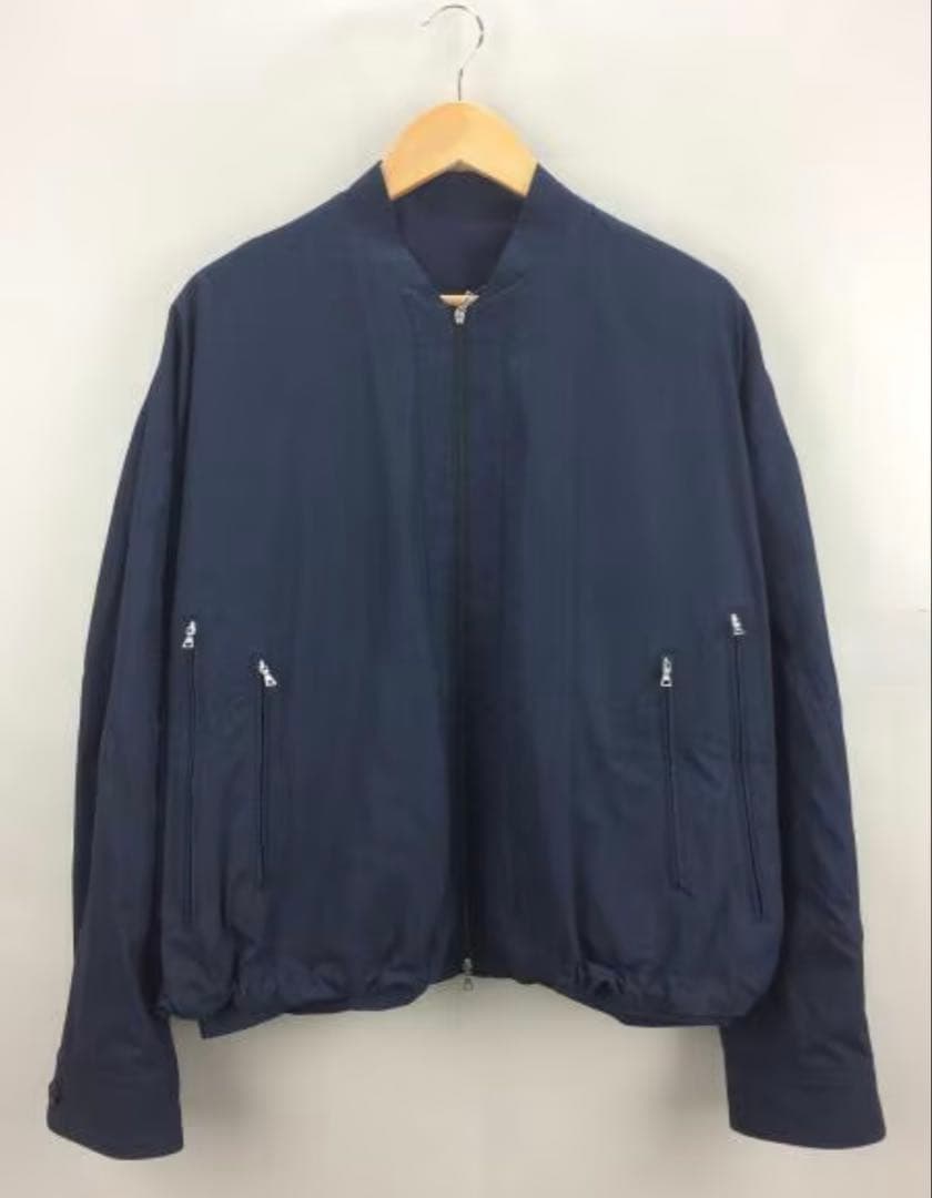 ジャケット・アウター URU COTTON ZIP UP BLOUSON