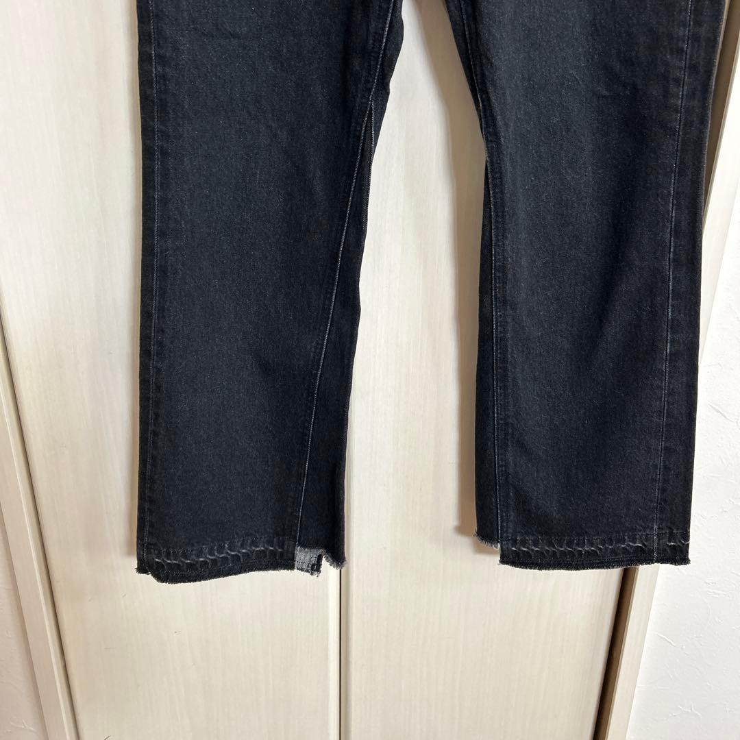 SALON adam et rope'COTTON USAセミフレアデニム 3
