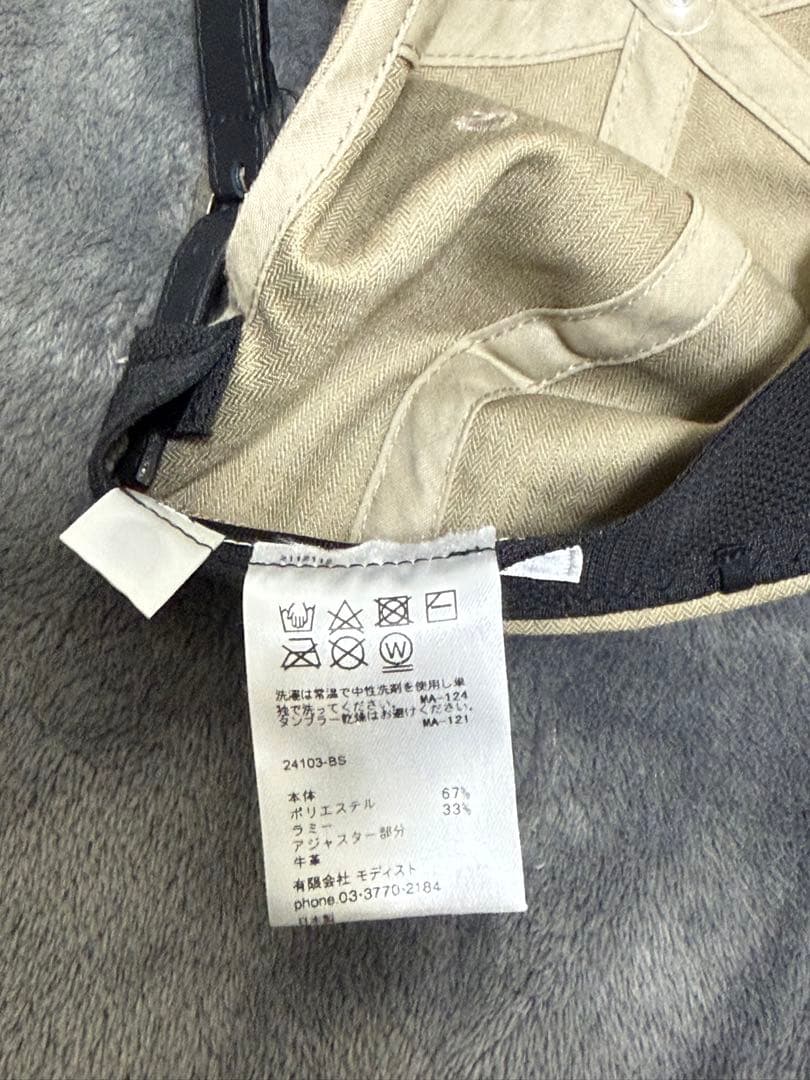 KIJIMA TAKAYUKI 6パネルキャップ