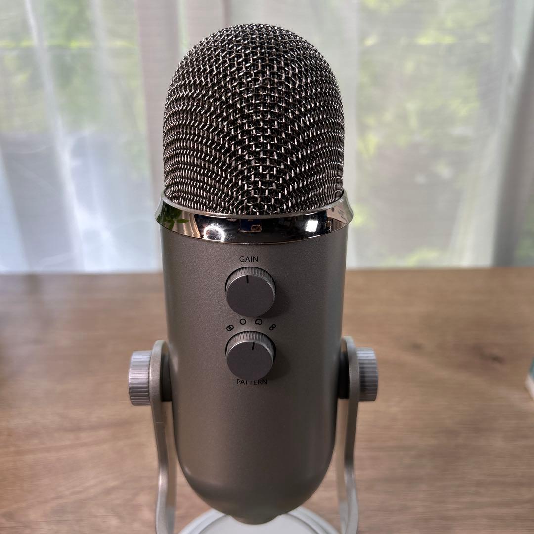 Blue Yeti USBマイク　シルバー