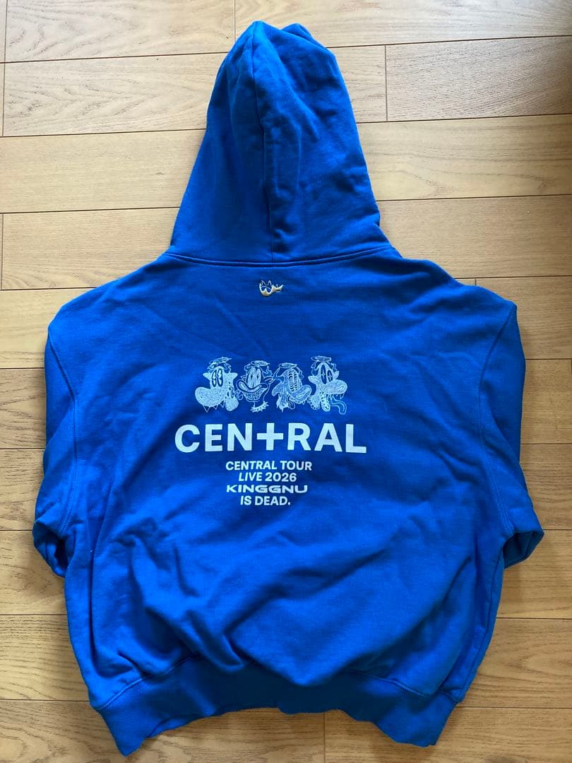 KING GNU CENTRAL TOUR 2026 フーディ Ｌサイズ