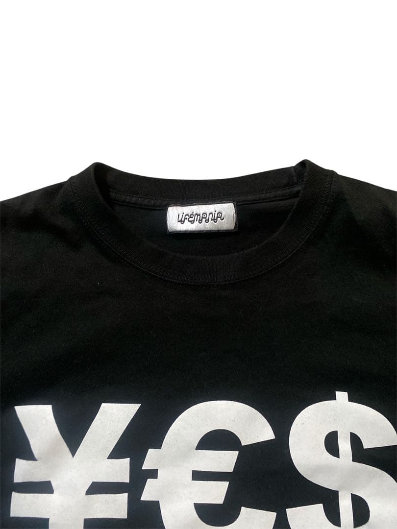 lifemania ¥€$ MAN ロゴ TシャツKohjiya着用sojiro
