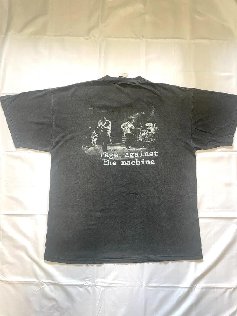 90s rage against the machine tシャツ