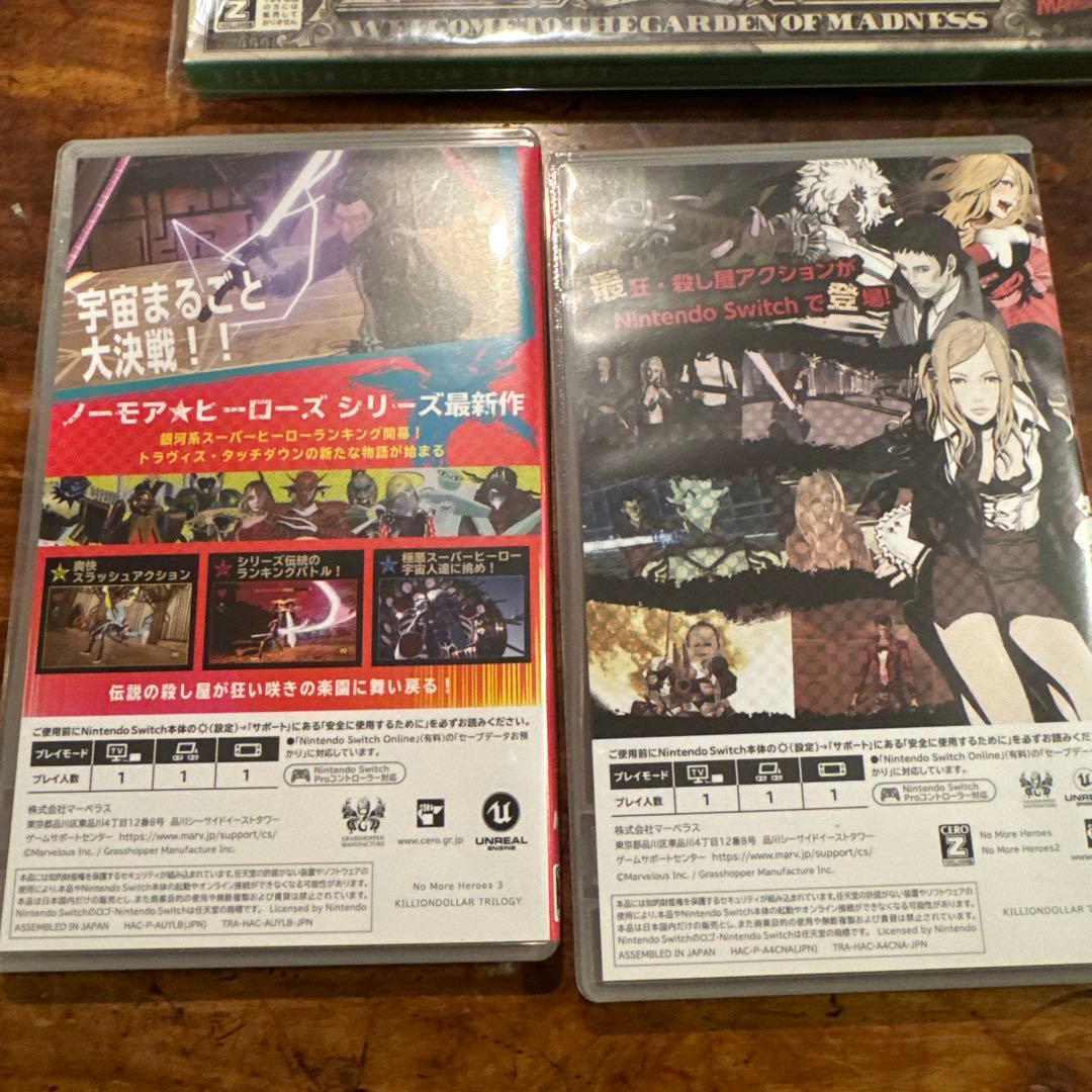 No More Heroes 1 2 3 キリオン ダラー トリロジー 限定版