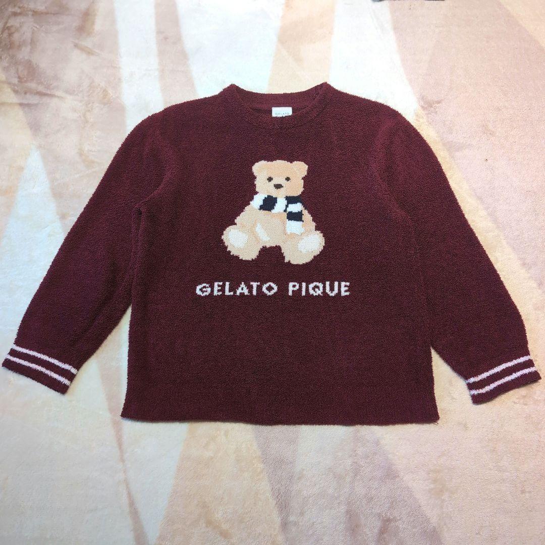 【24時間以内発送】gelatopique くまジャガード上下セット