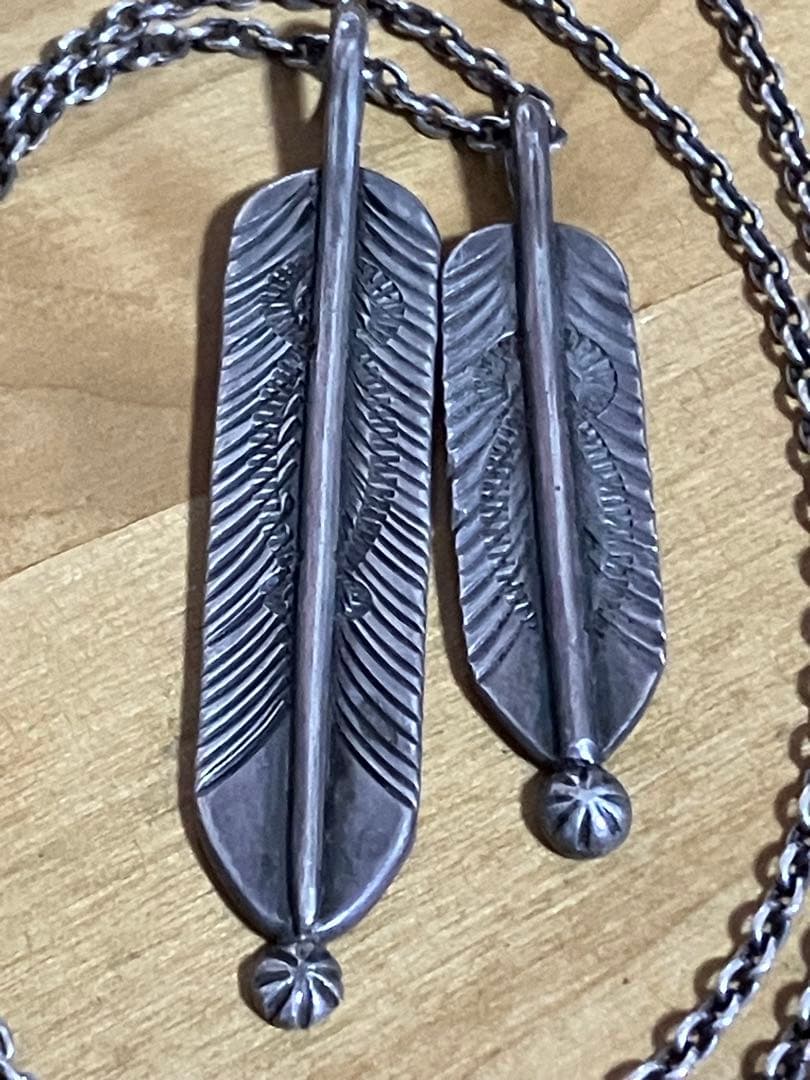 アクセサリー feather necklace silver 925