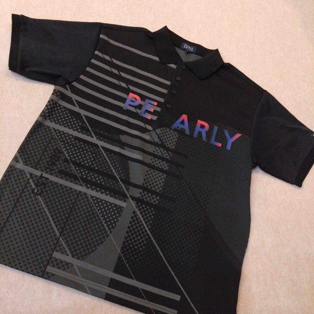 ★PEARLY GATES★美品♪ ストライプ ポロシャツ＆ロゴ入りポロシャツ