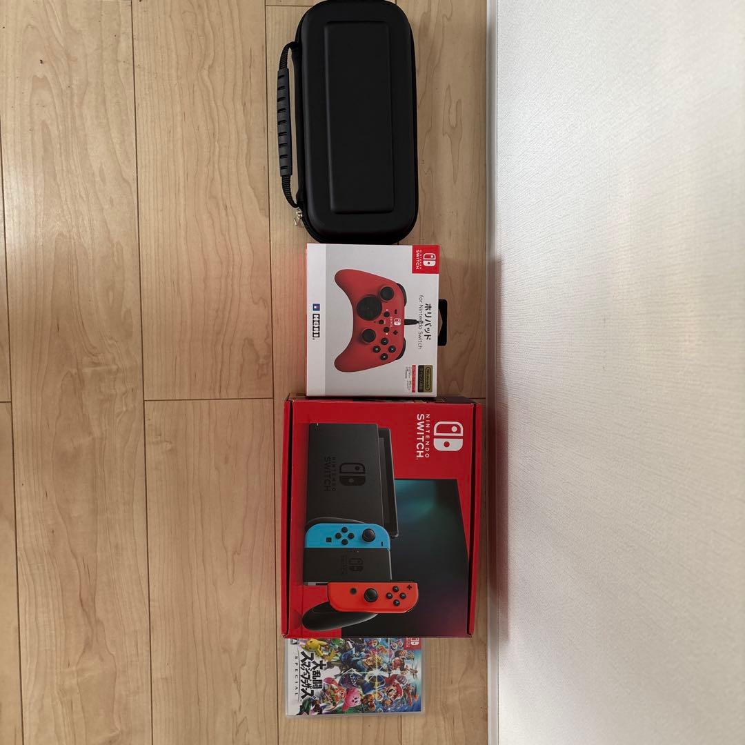 [ソフト、梱包袋全て同梱]Nintendo Switch 新古品