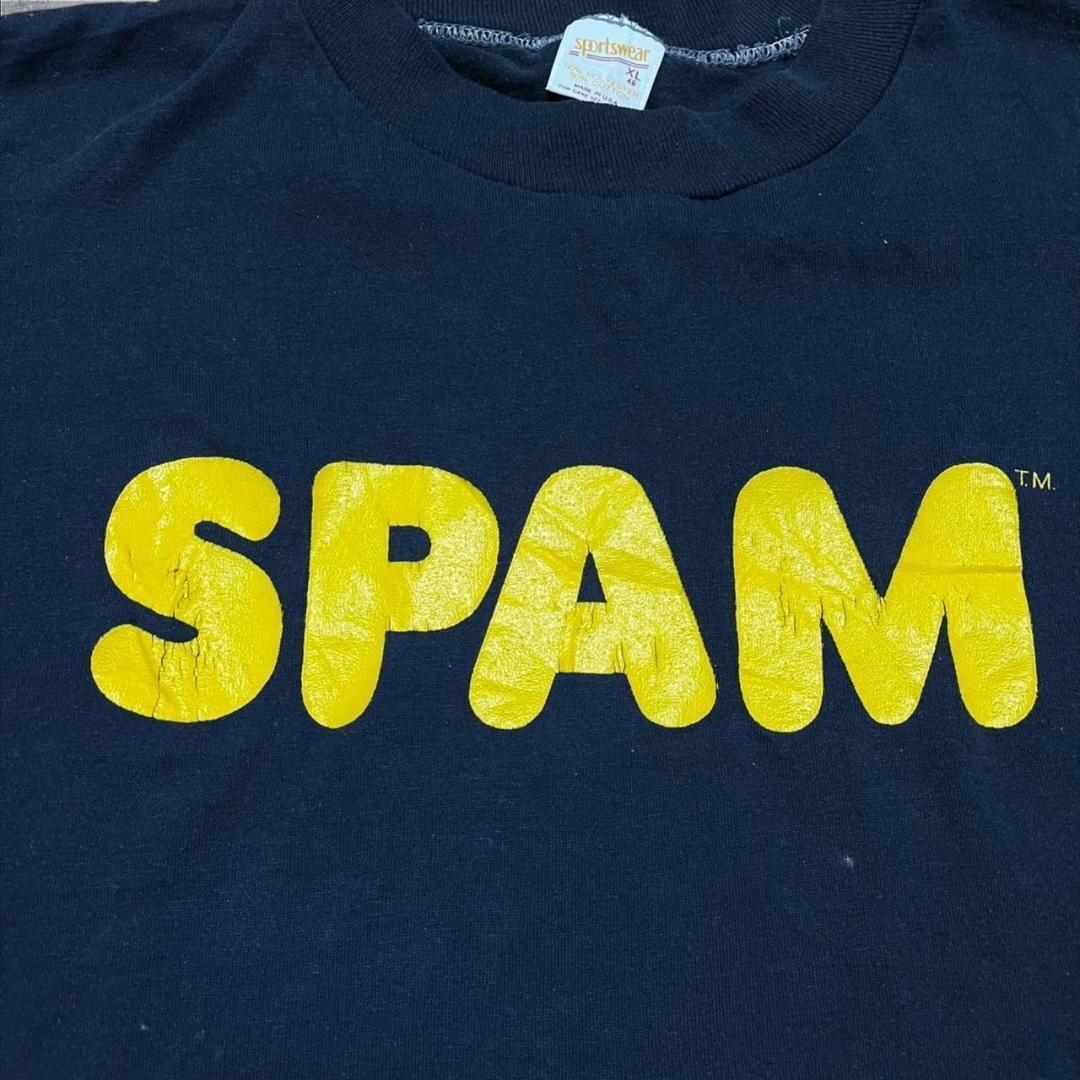 SPAM スパム 企業T 70s 80s ビンテージ Tシャツ USA製 XL