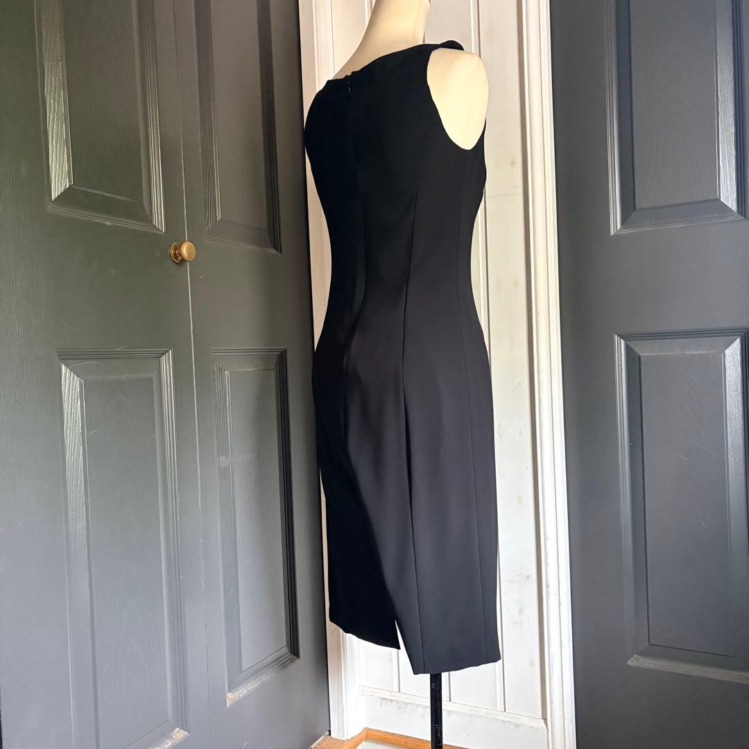 MAX MARA ノースリーブワンピース　ドレス　黒　36 膝丈