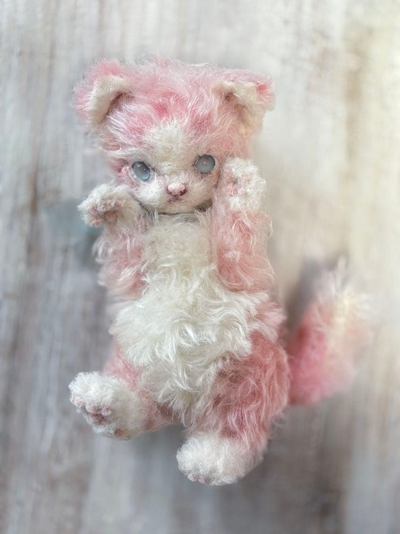 テディベア　可愛い子猫　ネコ　作家様