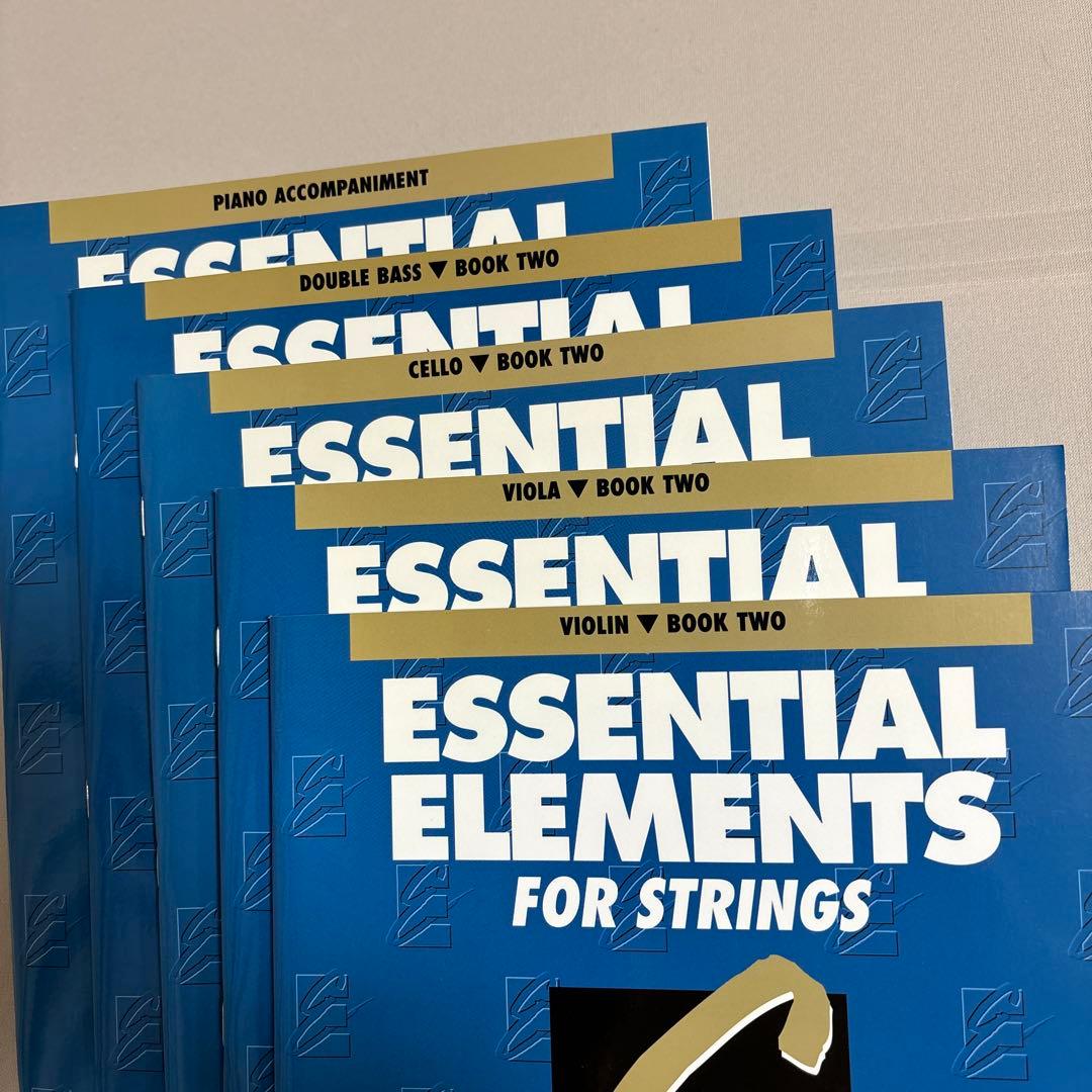 【弦楽合奏　教本】ESSENTIAL ELEMENTS for strings