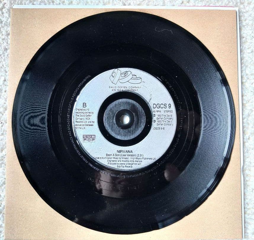 Nirvana 7インチレコード3枚