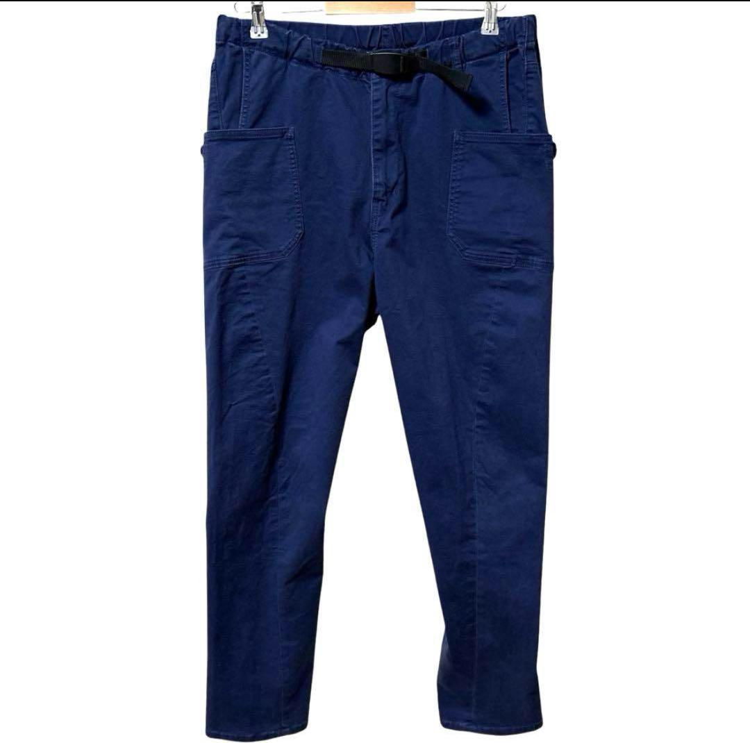 GRIP SWANY ネイビー サルエルパンツ