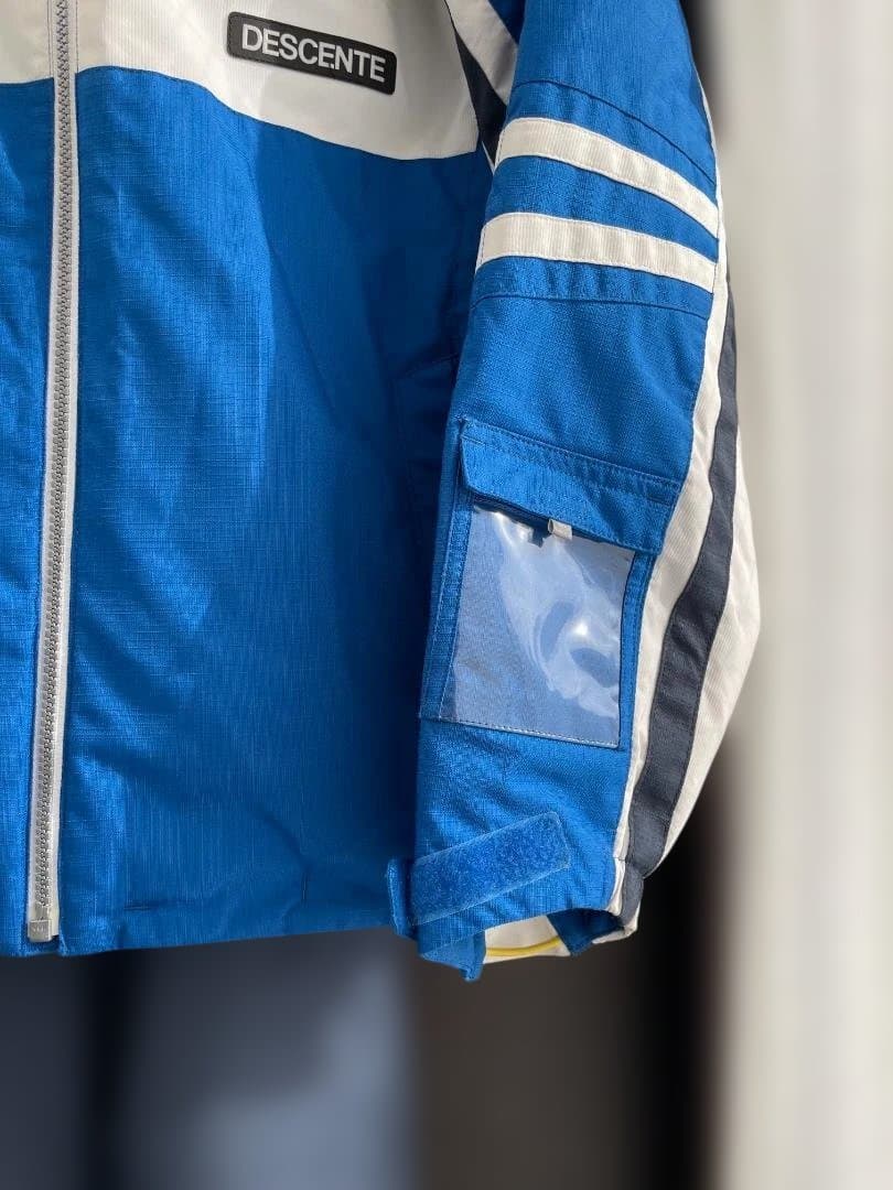 DESCENTE デサント 子どもスキーウェア ブルー 150