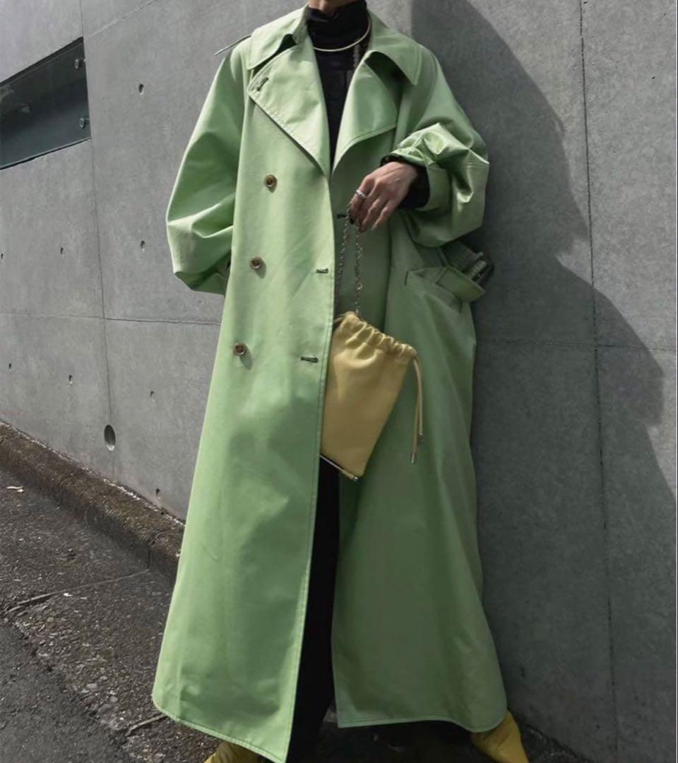 amerivintage トレンチコート　グリーン