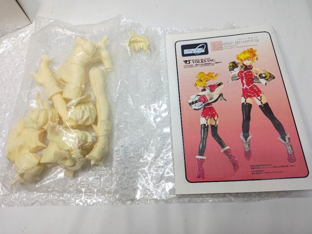 スパロボ大戦 OG エクセレンブロウニング 1/8フィギュア ガレージキット