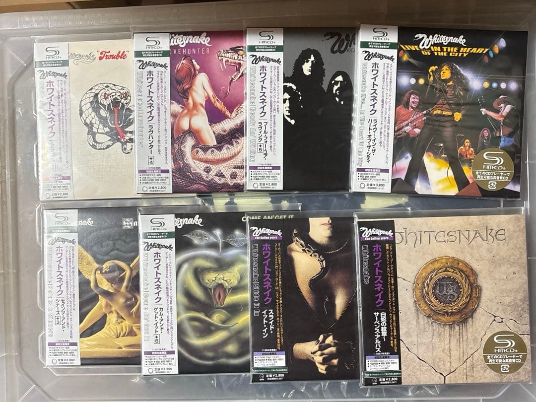 洋楽 Whitesnake Live in the Heart of the City
