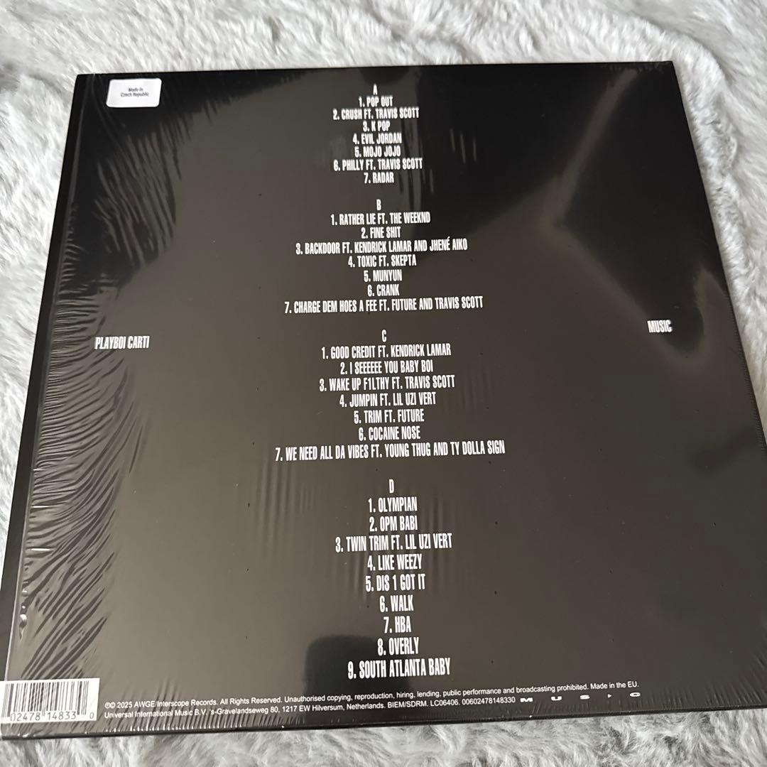洋楽 PLAYBOI CARTI / I Am Music 2LP