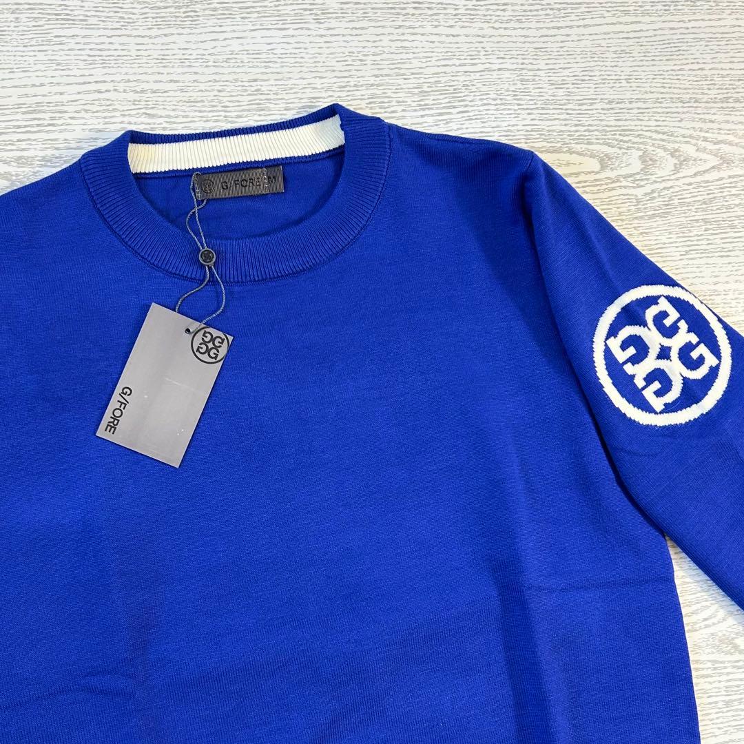 G/FORE ジーフォア　ロゴデザイン　クルーネックセーター
