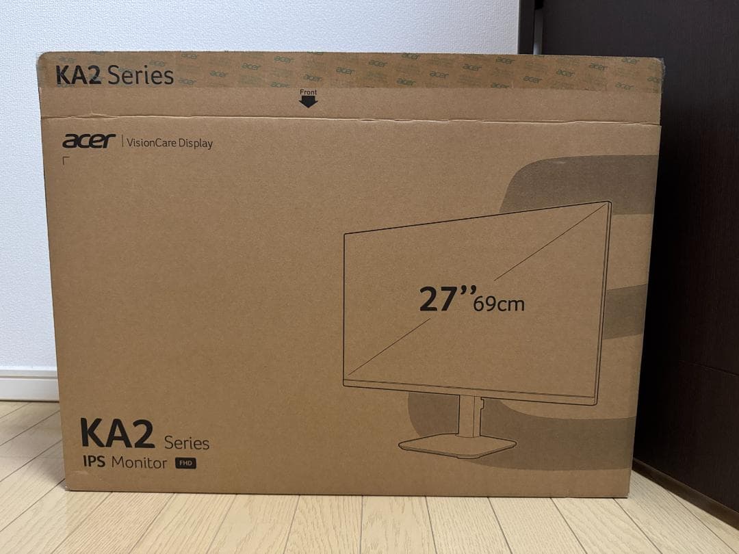 acer KA272 G0bmix 27インチモニターFHD 1ms/120Hz