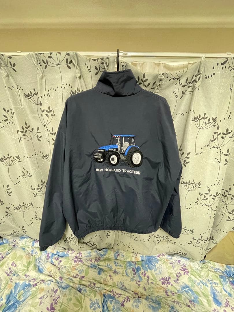 NEW HOLLAND ブルゾン ナイロンジャケット 企業物 ヴィンテージ