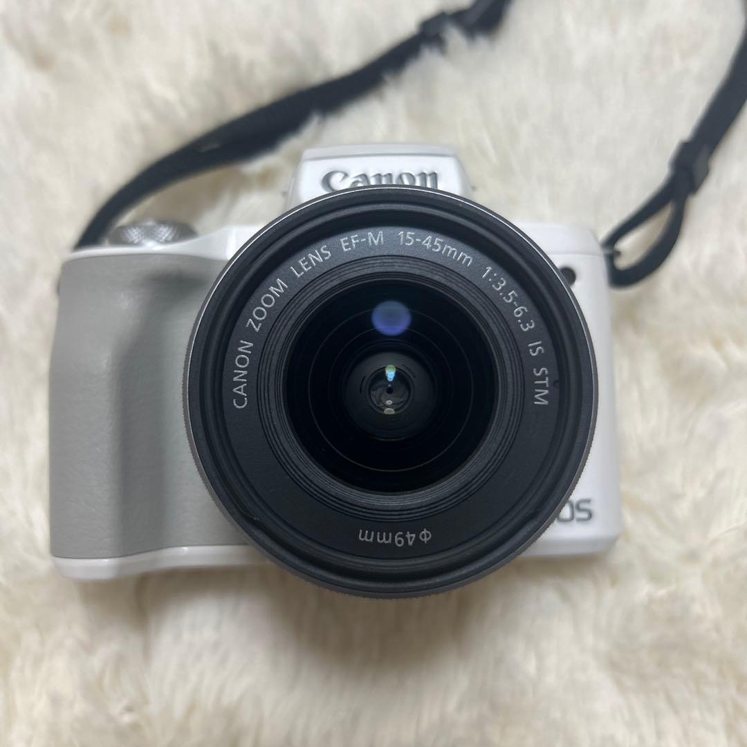 動作確認済 Canon EOS kiss Mミラーレスカメラ ダブルレンズキット