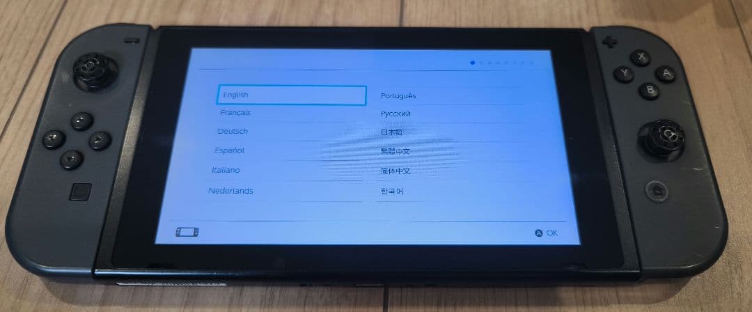 Nintendo Switch グレー 2017年購入品 ジャンク品