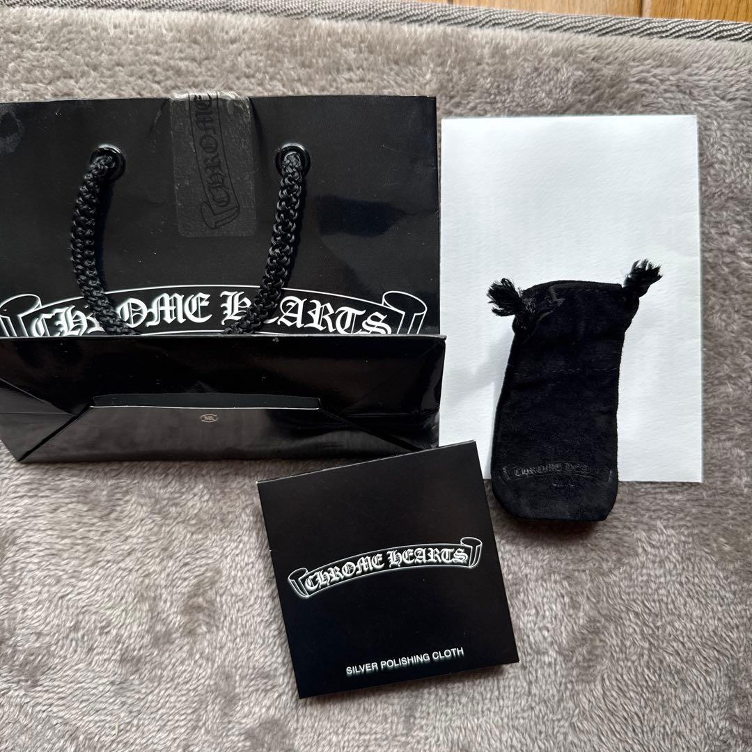 Chrome Hearts シルバー クロスチャーム ネックレス　ベビーファット