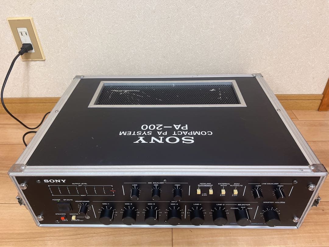 SONY PA-A200 アンプ搭載ラインマイクパワードミキサー